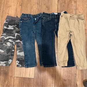 3T jeans, cargo pants, and joggers. 
Old Navy 
Polo Assn
Children’s Place